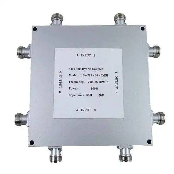 AMPLITEC 4_4 Hybrid Coupler (698-2700MHz) Low loss 1