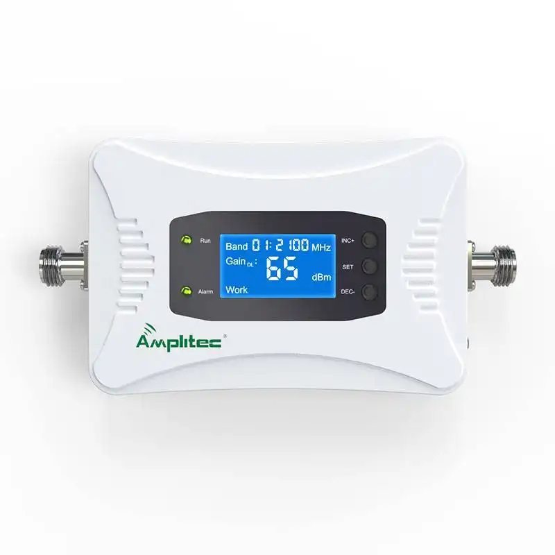 AMPLITEC 17dBm Mobile Cell Phone Home 2g 3g 4g Signal Booster Receiver Low loss 1