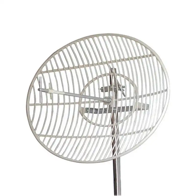 AMPLITEC High Gain 2g 3g 4g Mobile Network Cell Phone Signal Outdoor Grid Parabolic Antenna Low loss 1