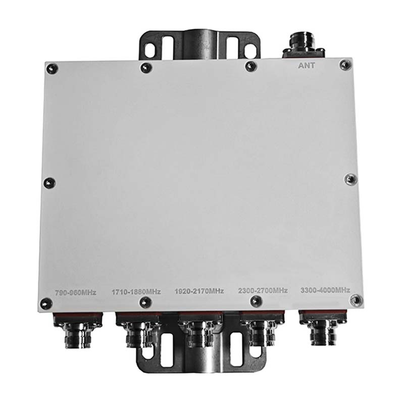 AMPLITEC CM0840-5D-B Combiner for 900、1800 <000000> 2100 and 2300 <000000> 2700 MHz Low loss 3