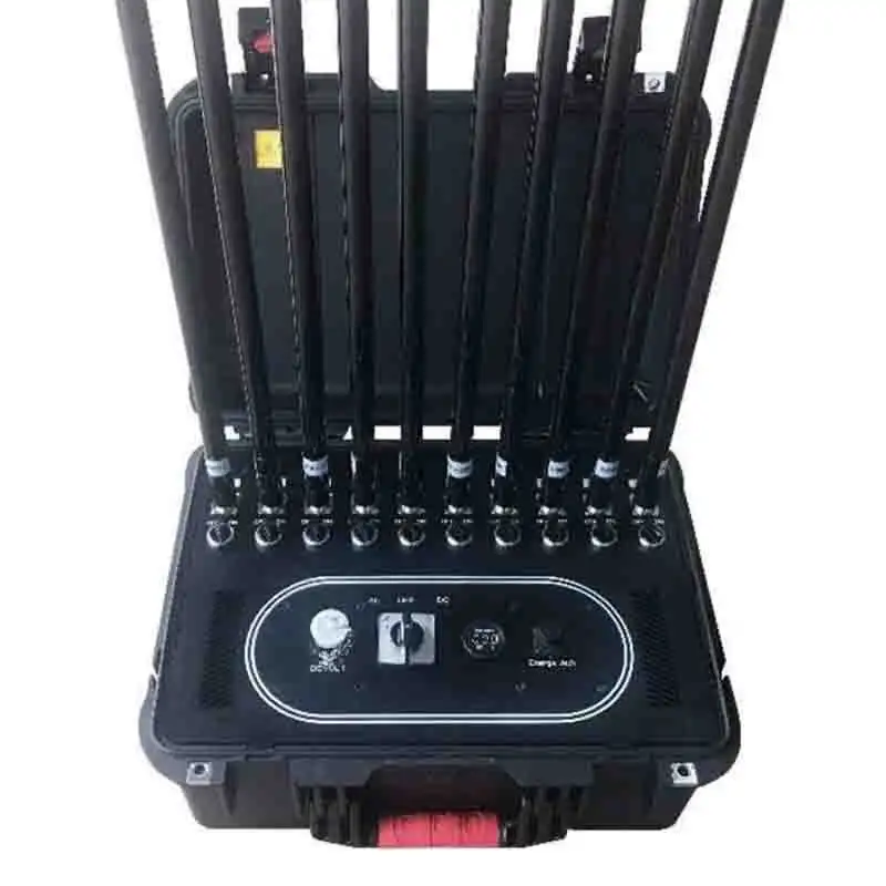 AMPLITEC P40-10B-PJ 100W 10 Channels Portable Signal Jammer Low loss 1