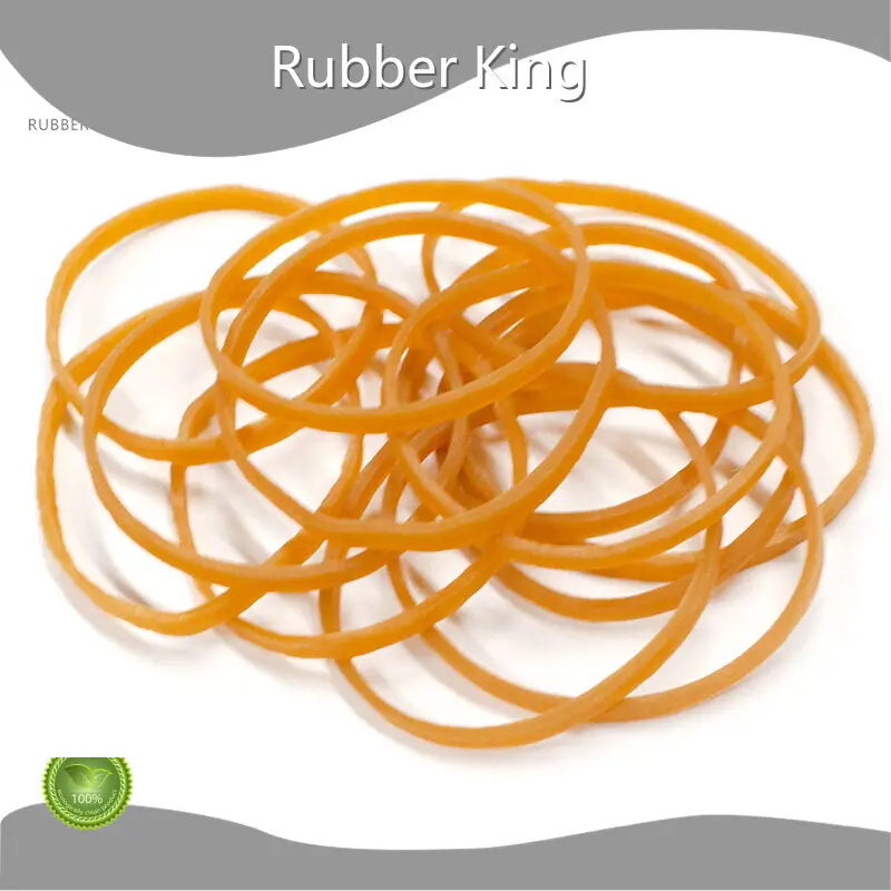 Small Diameter Rubber Bands Yellow by Rubber King 1