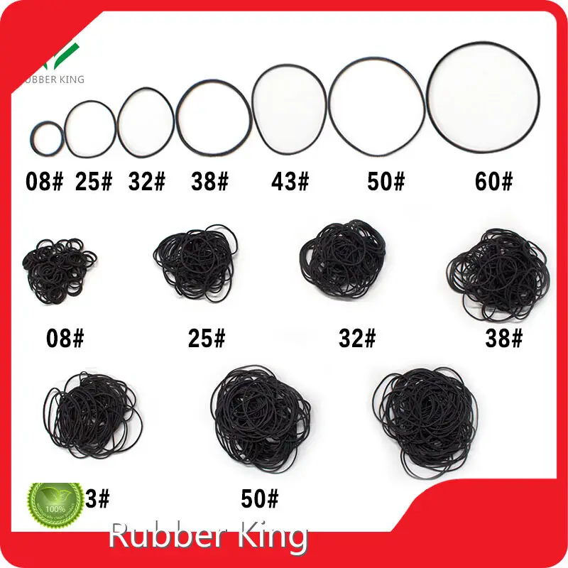Buy Rubber Bands Black by Rubber King 1