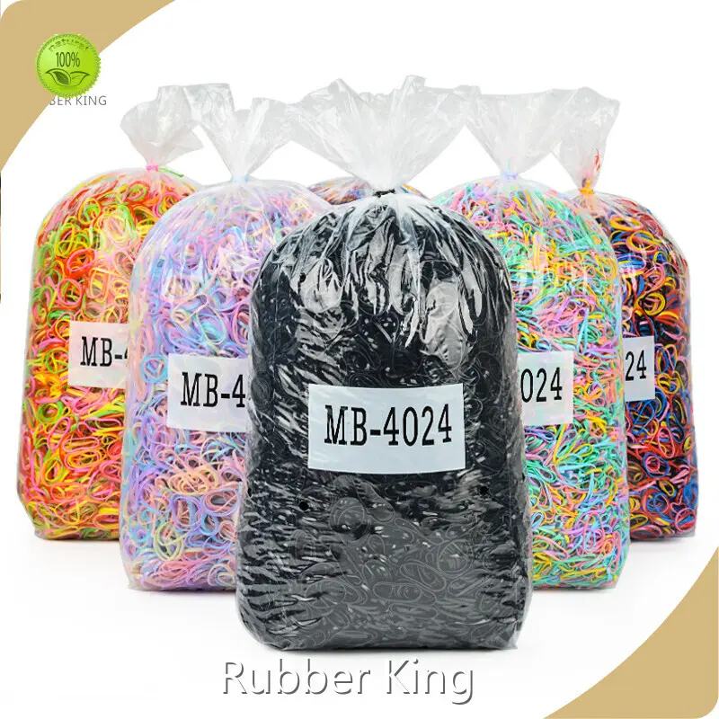 Non Latex Elastic Bands 4 Color Wholesale - Rubber King 1