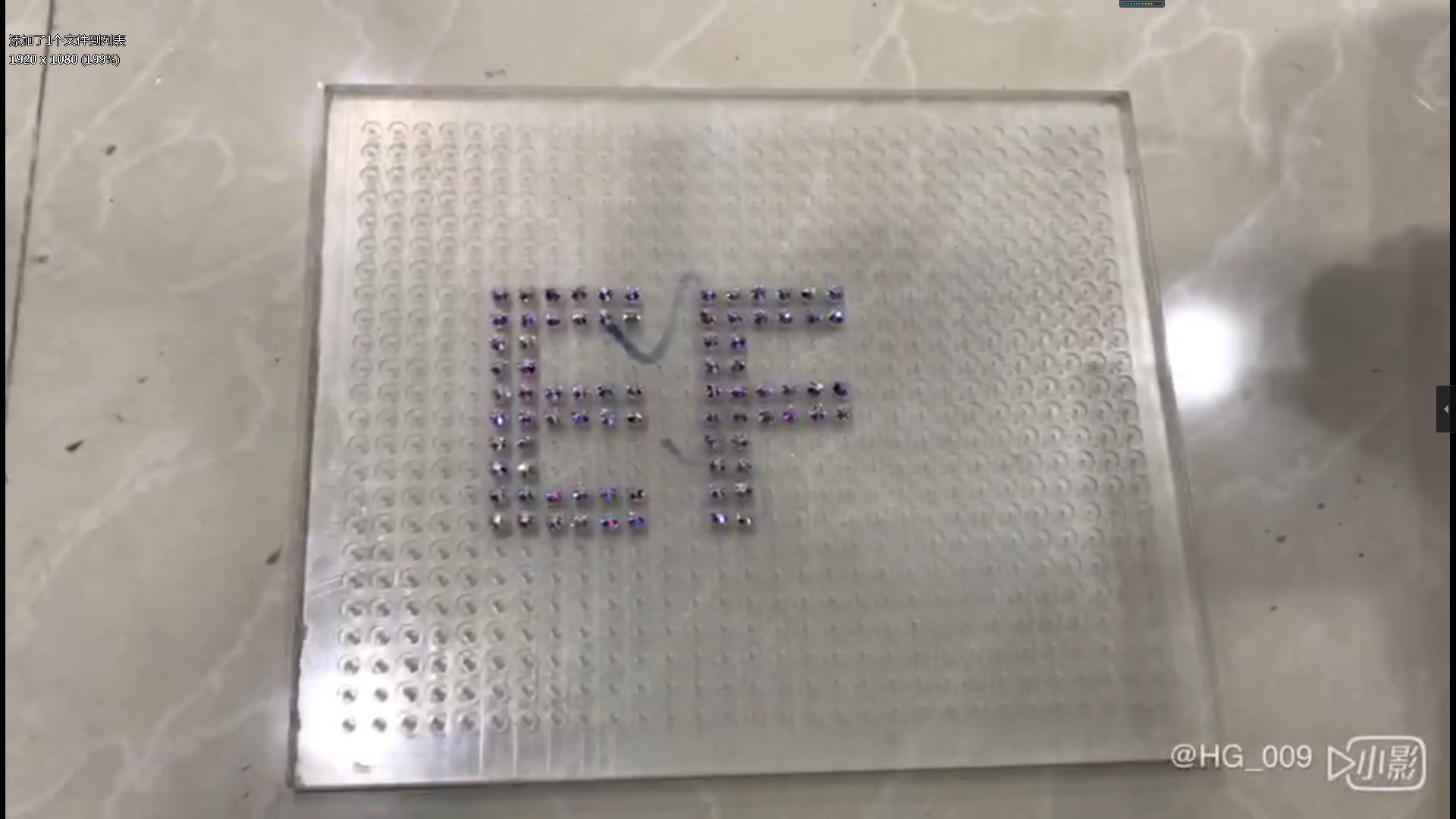 how to use hot fix rhinestone ab crystal heating onto t-shirt