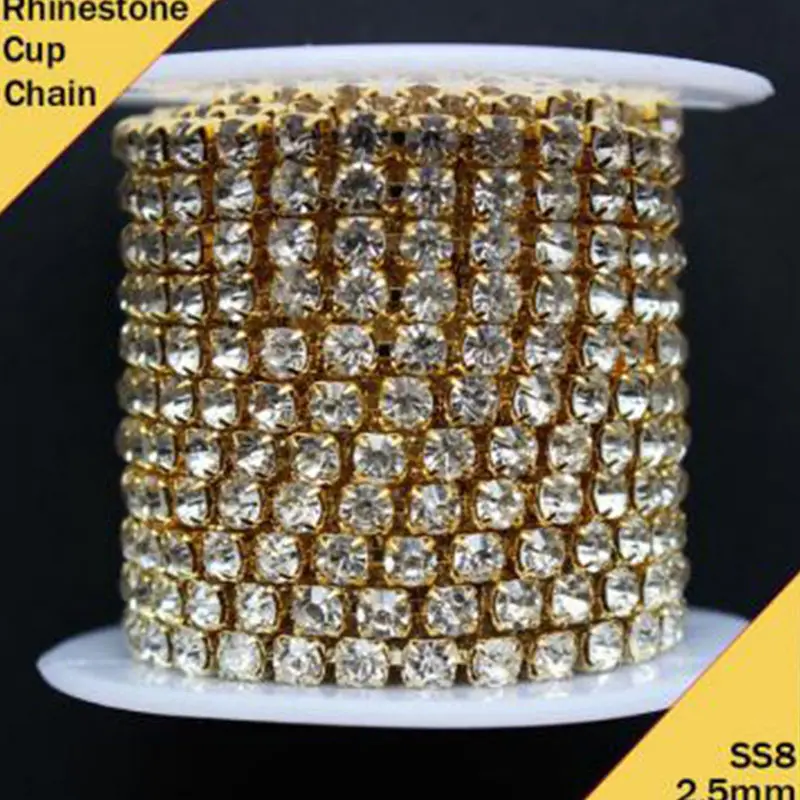 Jpstrass quality cup chain quality for clothes 5