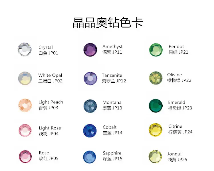 Jpstrass directly hotfix rhinestones quality for party 2