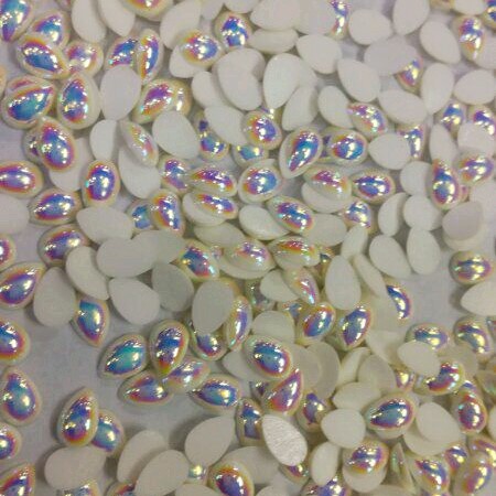 Fancy Shiny Hot Fix Korean Pearls Rhinestones 1