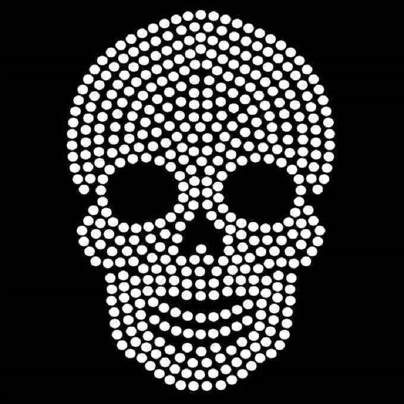 Professional wholesale hot fix rhinestone transfer motifs for making clothing decoration 1