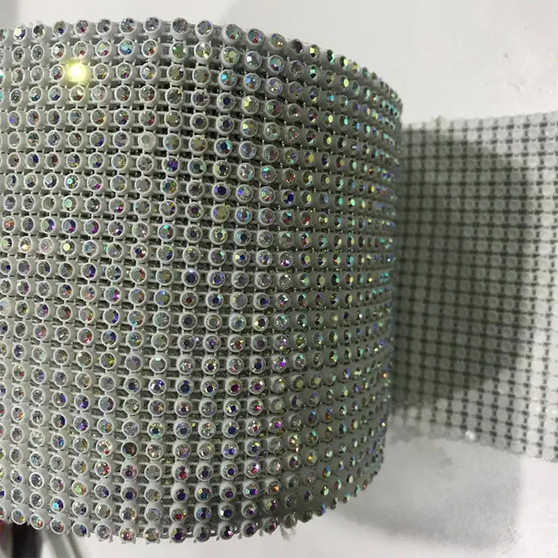 Jpstrass shiny rhinestone mesh sheet rhinestone for ballroom 2