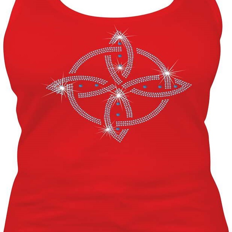 2023 New Arrival Hot Fix Rhinestone Transfer Cheer Bows Grade 3