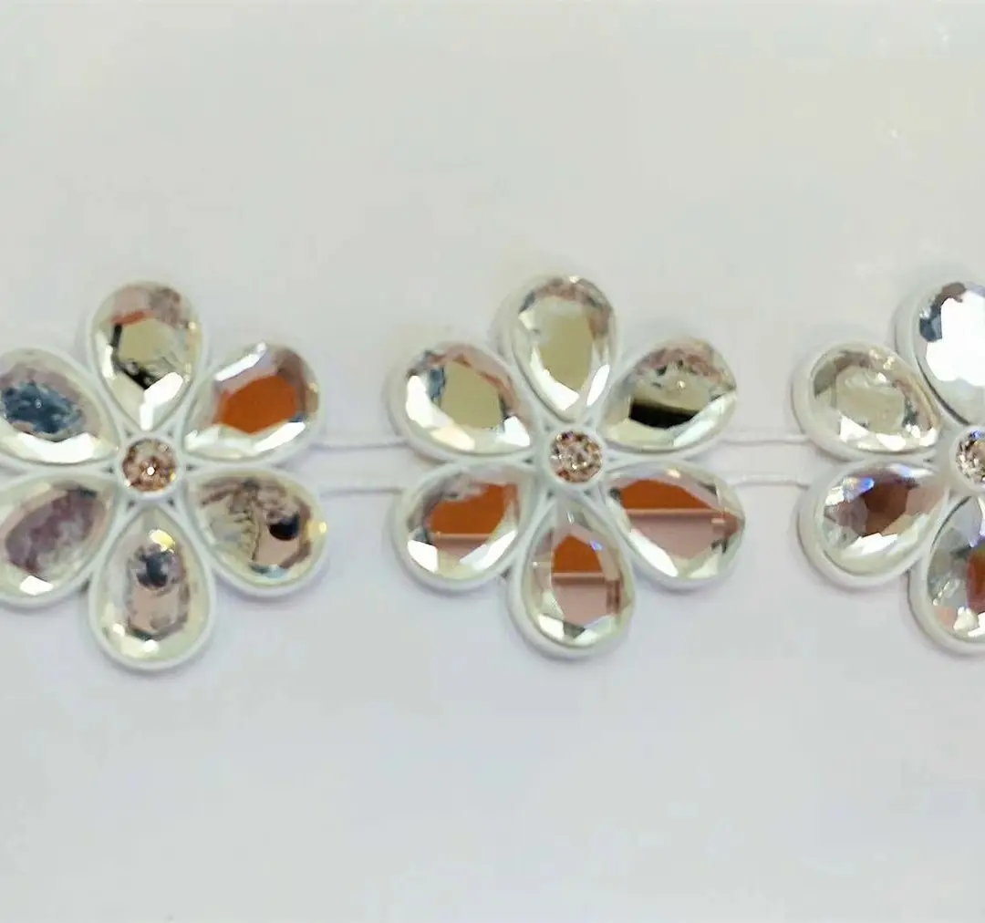 shiny rhinestone banding wholesale supplier for clothes 2