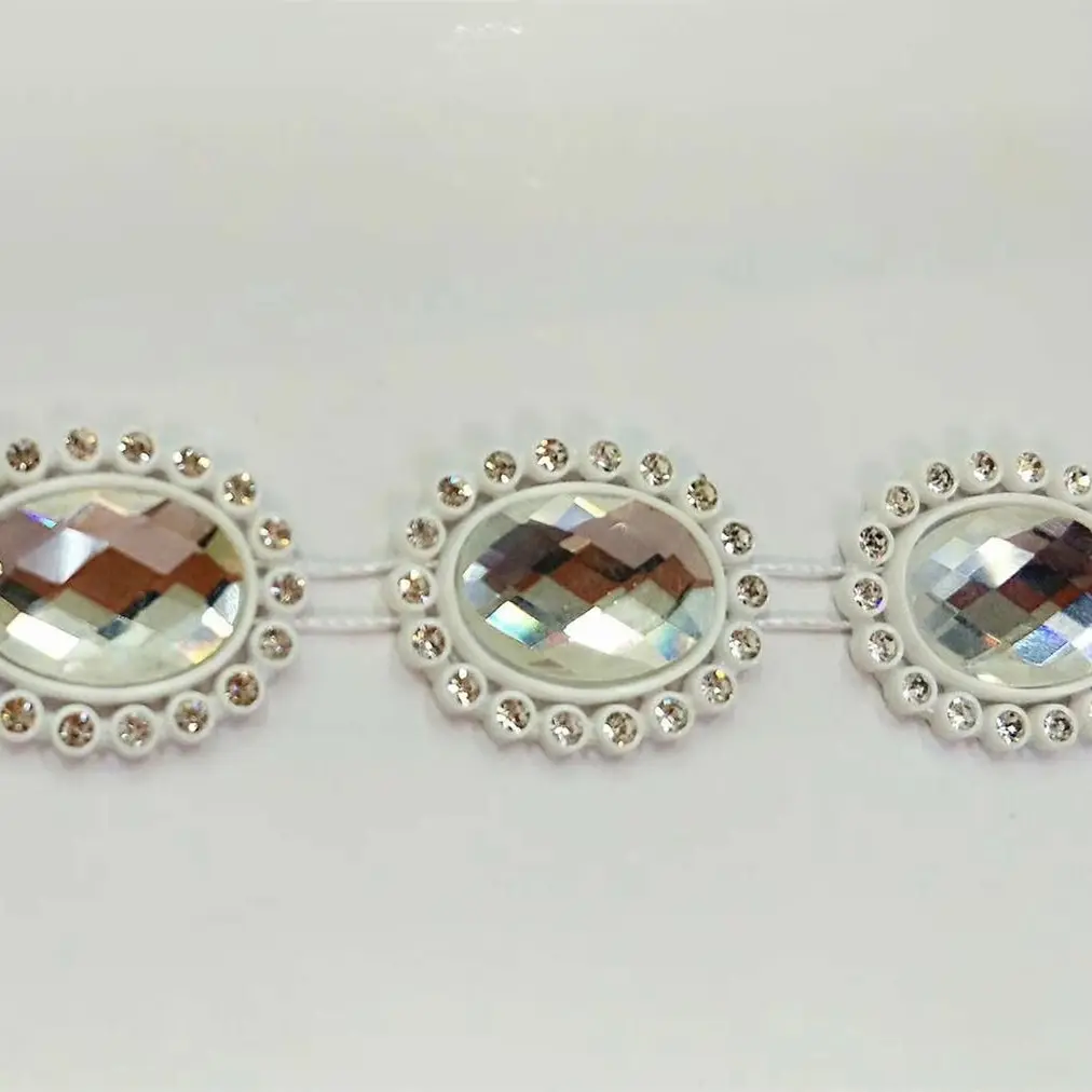 shiny rhinestone banding wholesale supplier for clothes 3