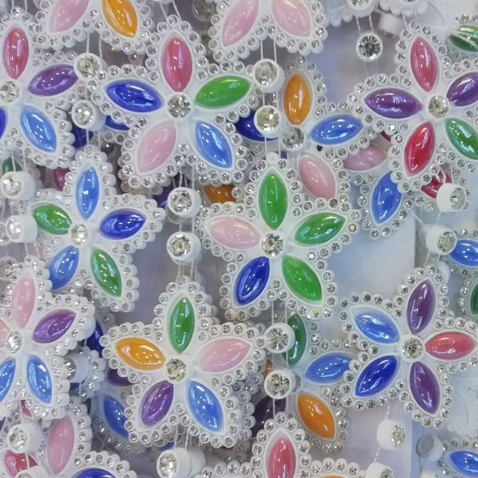 Jpstrass fancy rhinestone ribbon yard for dress 2