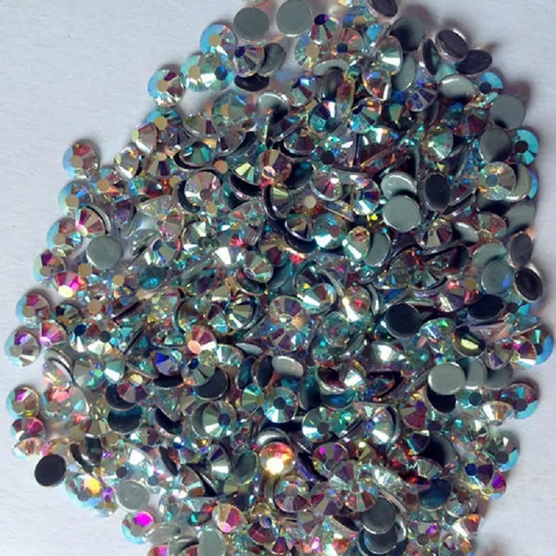 Jpstrass JP rhinestones wholesale plastic chain trimming for the clothing and the ladies purse decoration Plastic rhinestone mesh image10