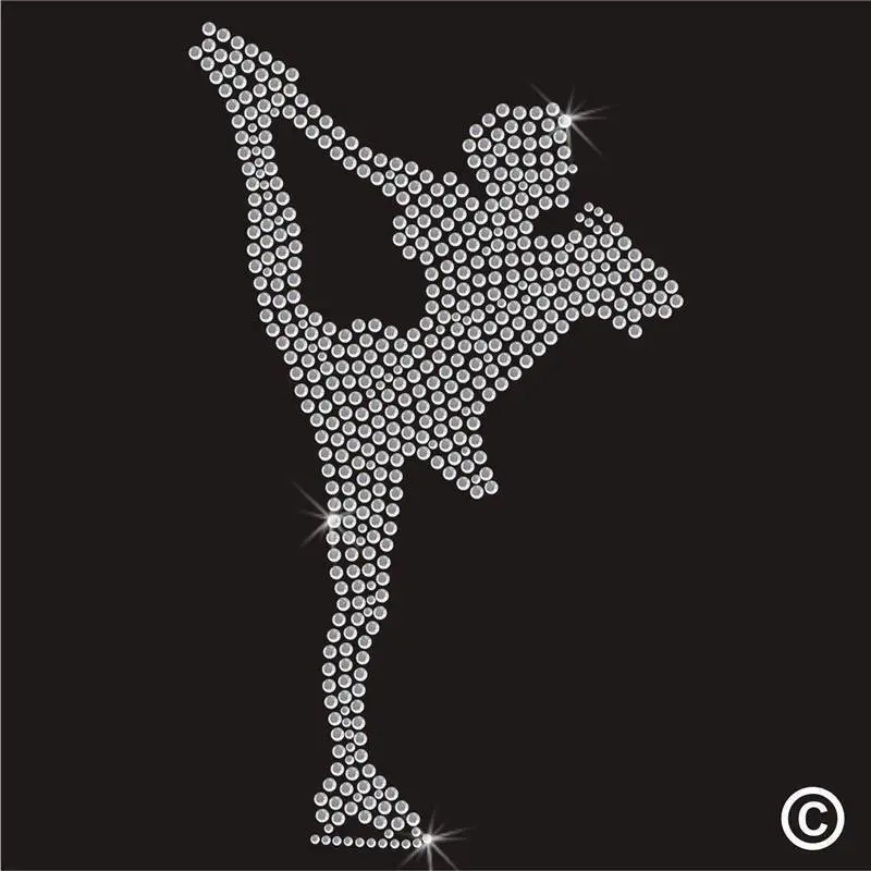 rhinestone transfer logos design customized factory directly sale supplier 1