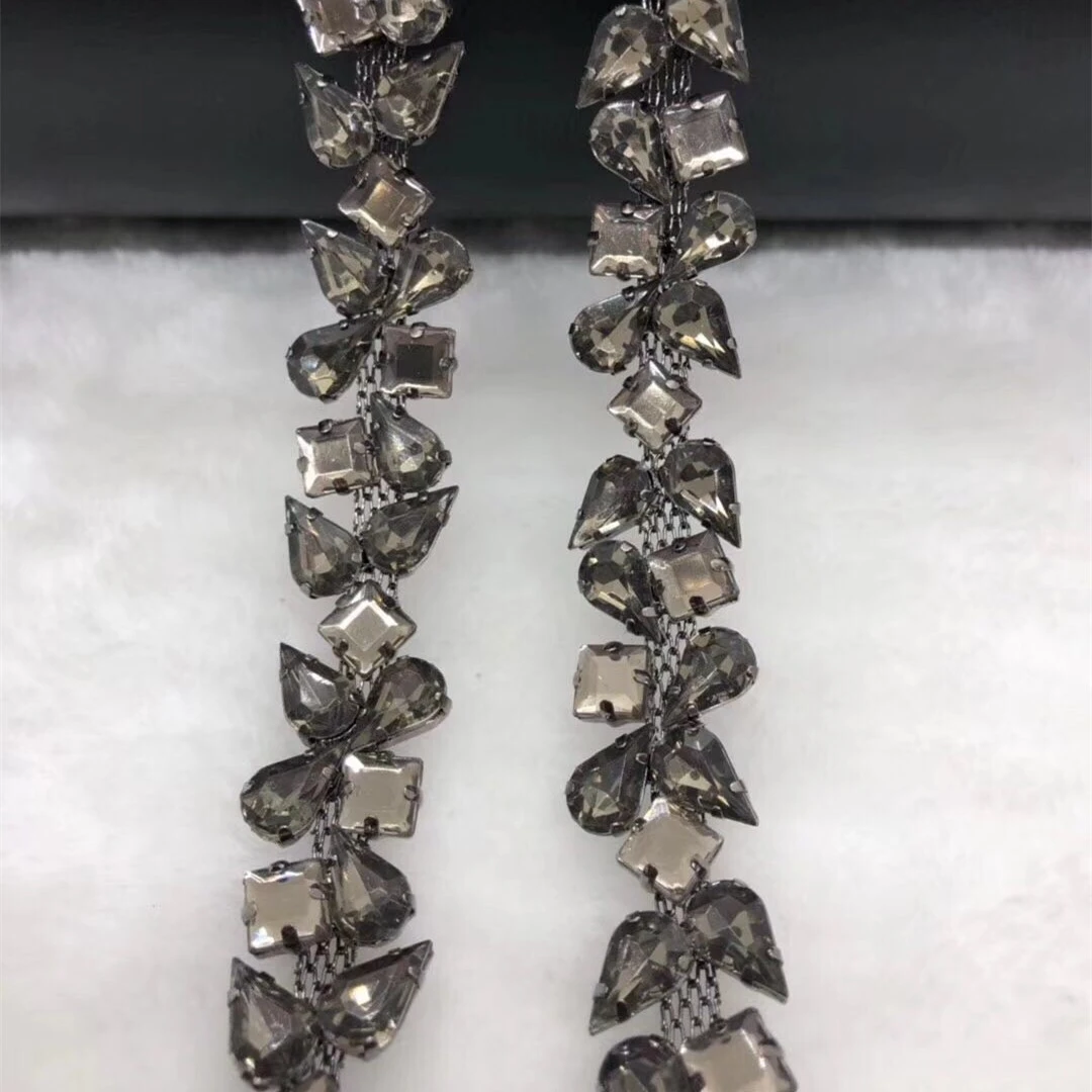 Jpstrass customized rhinestone mesh roll wholesale rhinestone for party 8