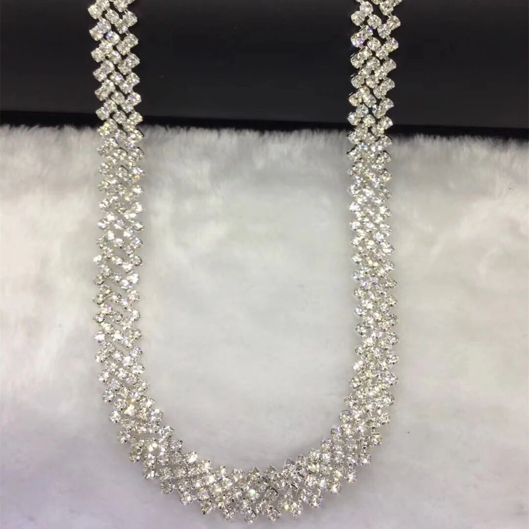 Jpstrass customized rhinestone mesh roll wholesale rhinestone for party 5