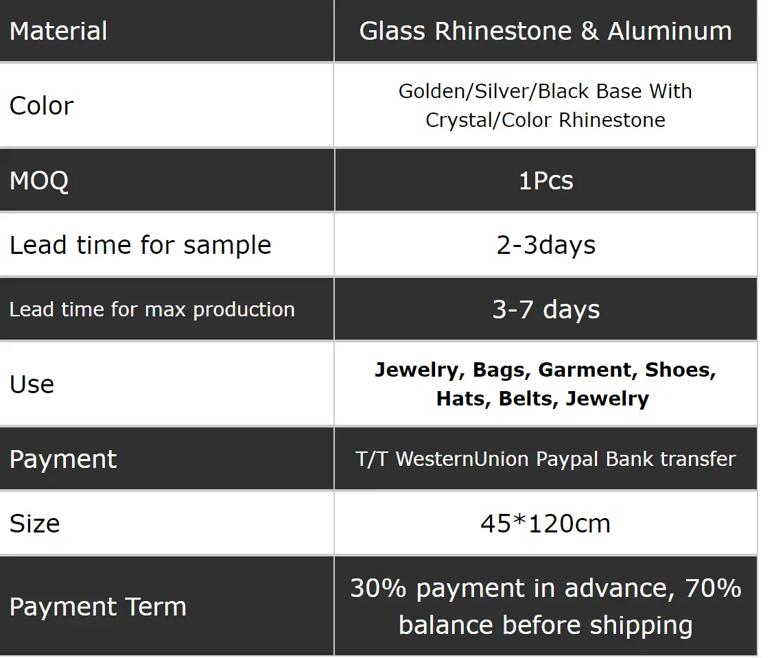 Jpstrass directly rhinestone cup chain sale for online 9