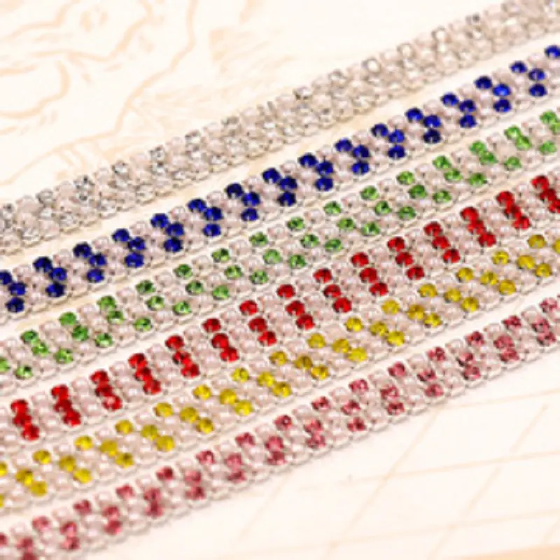 online rhinestone trim wholesale quality quality for clothes 9