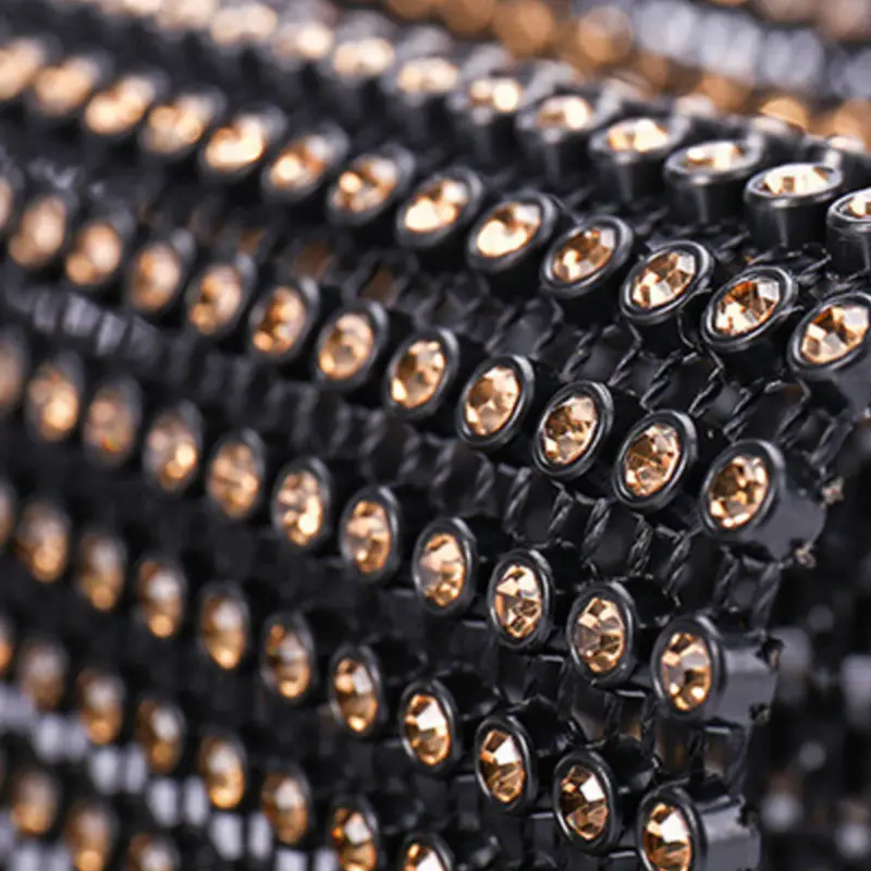 design rhinestone mesh shiny manufacturer for online 2