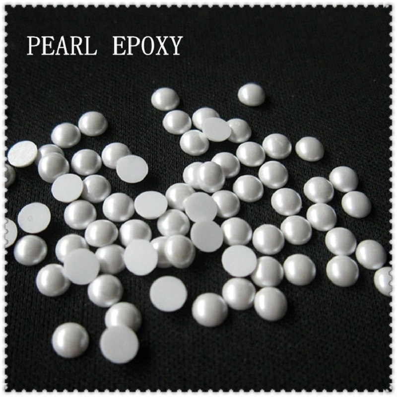 Colorful Shiny Loose Flat Back Hot -Fix Pearls Wholesaler Korean Lead Free Pearls Hotfix 1
