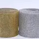 Jpstrass fishnet iron on hotfix rhinestones customization for ballroom 2