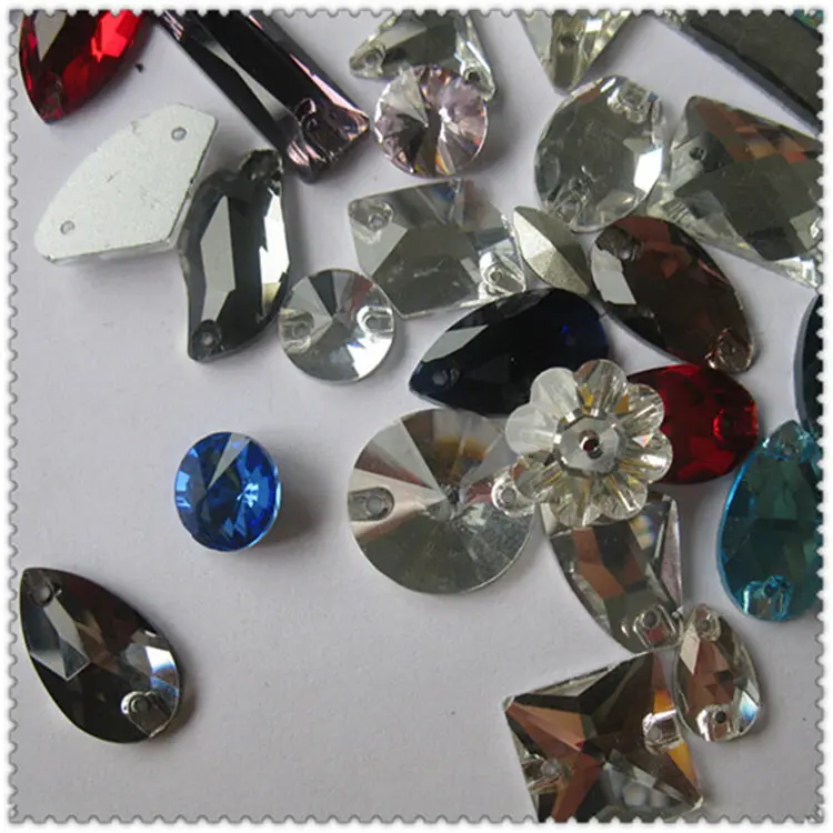 Jpstrass different  shape Original korean quality hot fix epoxy stones wholesale supplier Hot fix pearl beads image5