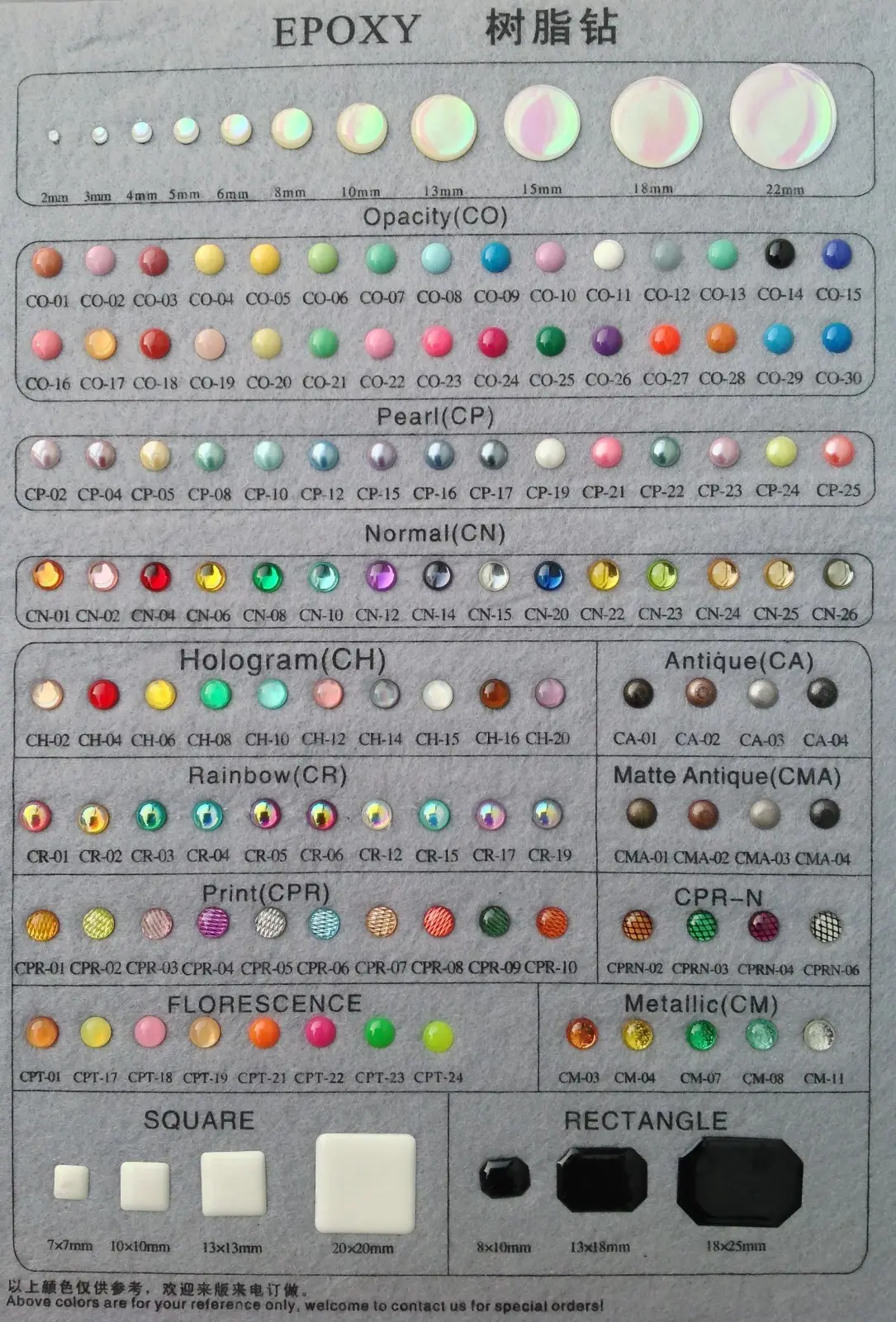 pearl hotfix resin pearl beads for crafts Jpstrass Brand 6