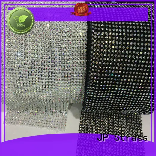 Jpstrass Brand each fix plastic rhinestone mesh banding 1