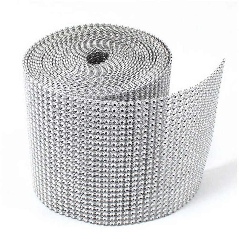 Hot popular plastic rhinestone mesh chain Jpstrass Brand 2