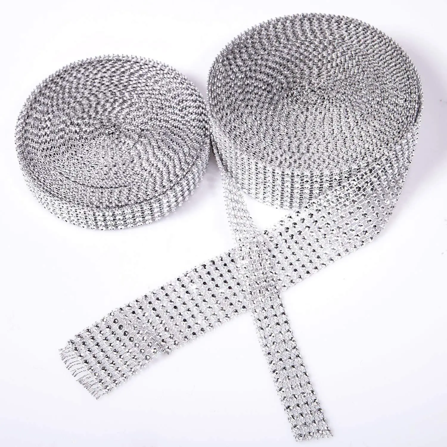 Hot popular plastic rhinestone mesh chain Jpstrass Brand 4
