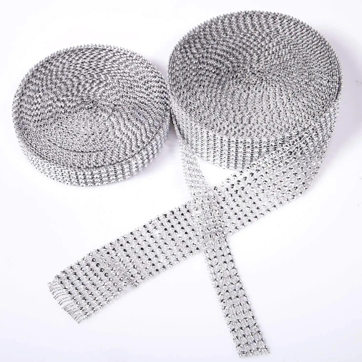 mesh sew rows rhinestone mesh ribbon Jpstrass Brand company 4
