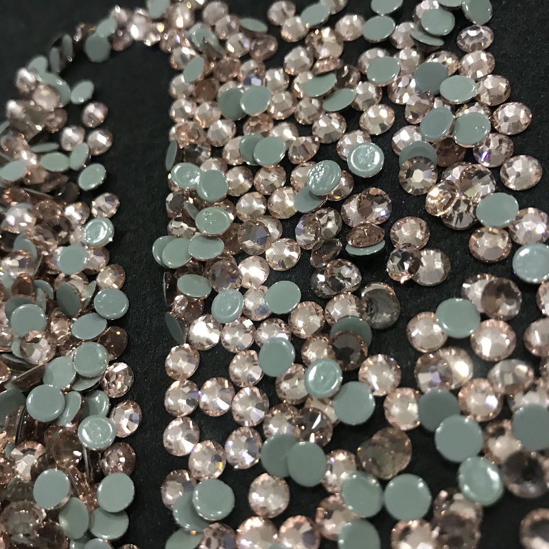 Jpstrass Brand clear shape dress strass hot fix back 2