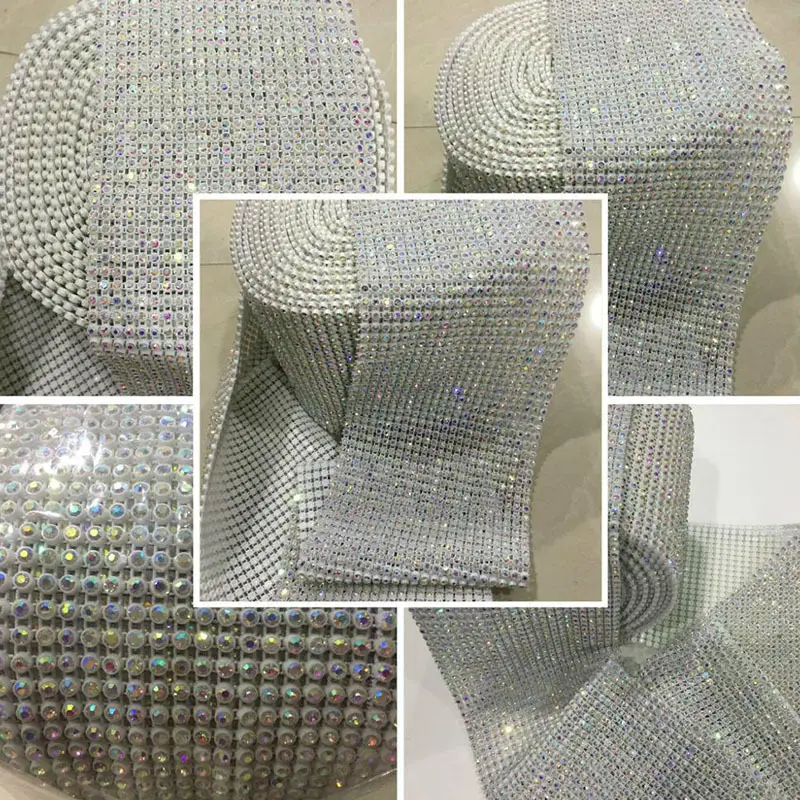 Hot mesh rhinestone mesh ribbon color jp Jpstrass Brand 9