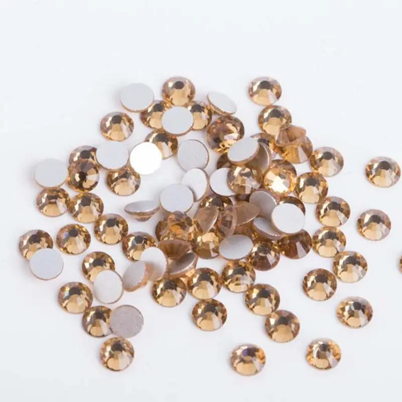 Jpstrass Brand flat size rhinestones wholesale crystals factory 3
