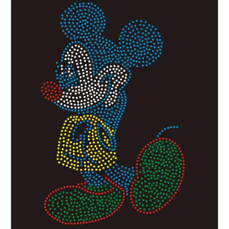 making Custom strass jp Rhinestone Transfers Jpstrass tshirt 6