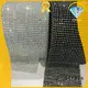 Jpstrass Brand dress trimming custom plastic rhinestone mesh 1