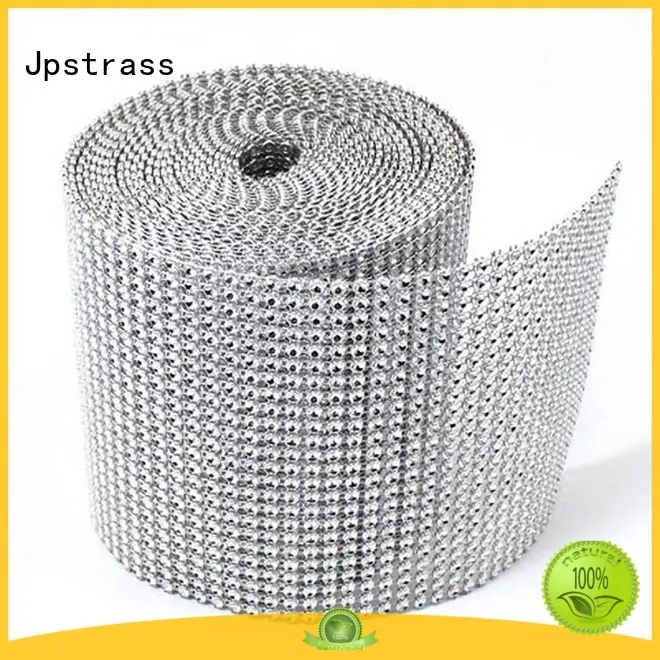 mesh sew rows rhinestone mesh ribbon Jpstrass Brand company 1