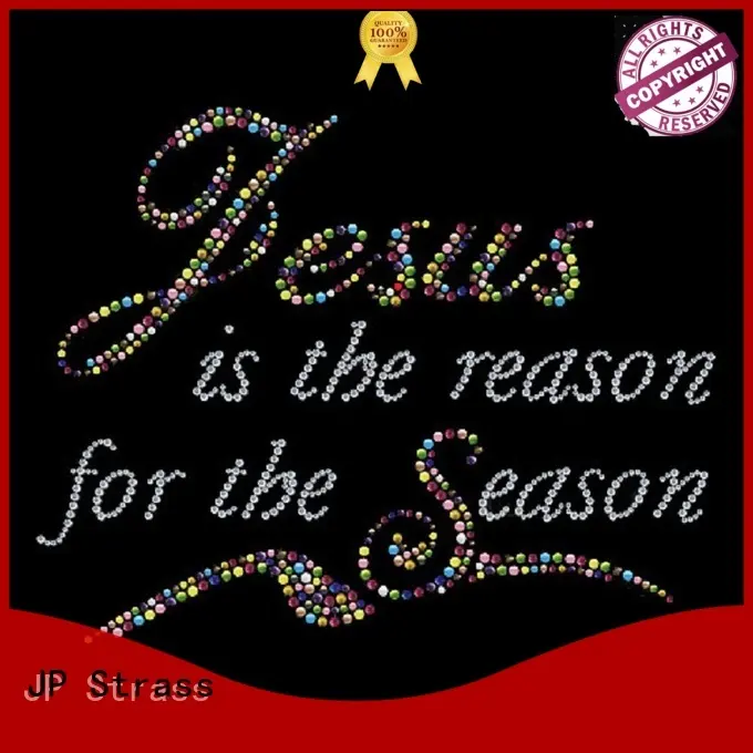 Hot jp Rhinestone Transfers welcome tshirt Jpstrass Brand 1