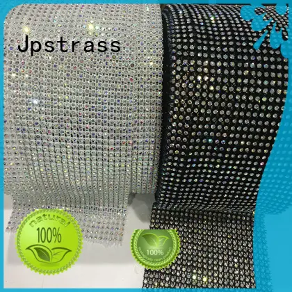 plastic rhinestone mesh banding strass rhinestone mesh ribbon manufacture 1