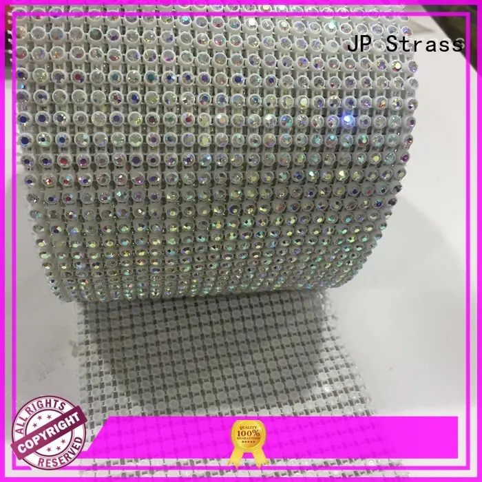 wedding Custom on rhinestone mesh ribbon sew Jpstrass 1