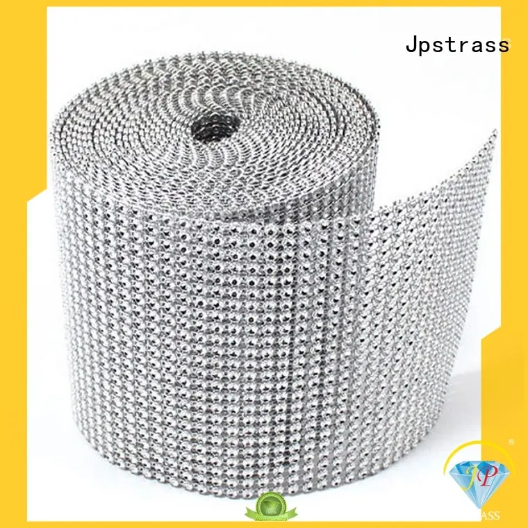 plastic rhinestone mesh fix quality black Jpstrass Brand company 1