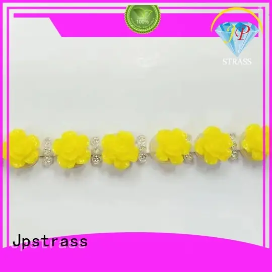 plastic rhinestone mesh banding Jpstrass Brand rhinestone mesh ribbon 1