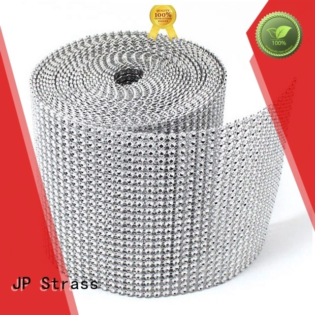 Hot popular plastic rhinestone mesh chain Jpstrass Brand 1