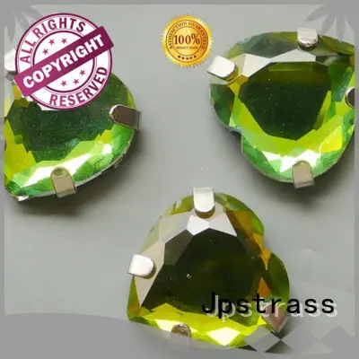 flat decorative Rhinestone jewelry crystal teardrop Jpstrass company 1