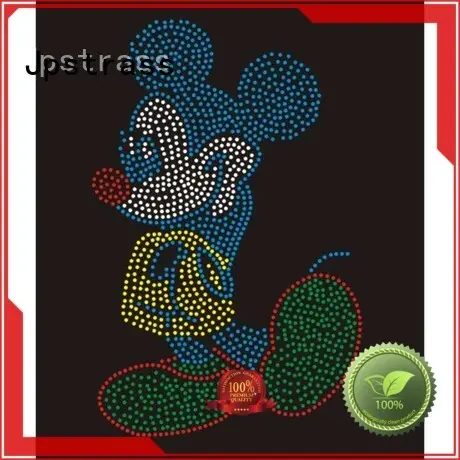 clothing rhinestone iron on transfers decoration for dress Jpstrass 1