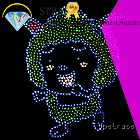 customized rhinestone appliques clothing for ballroom Jpstrass 1