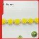 decoration rhinestone trim wholesale plastic for dress 1