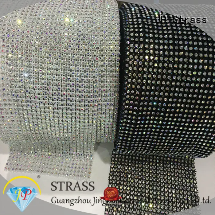 acrylic rhinestone mesh ribbon for sale yard for clothes Jpstrass 1